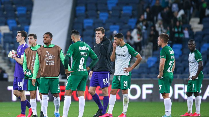 שחקני מכבי חיפה מאוכזבים