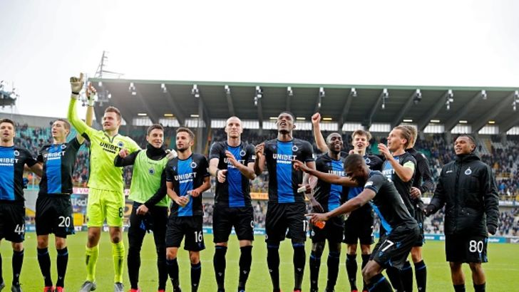 שחקני קלאב ברוז' חוגגים