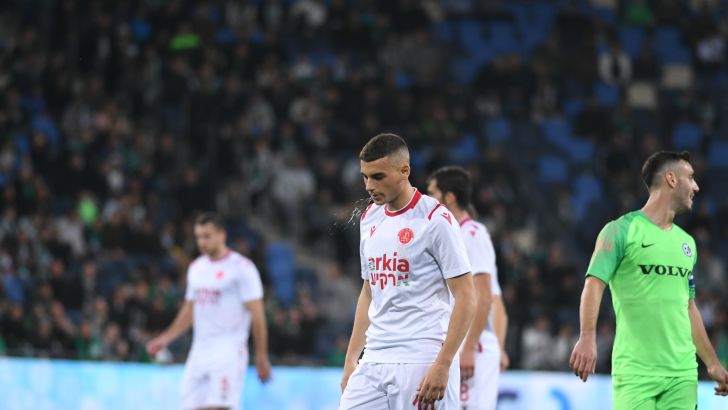 שחקני הפועל תל אביב מאוכזבים