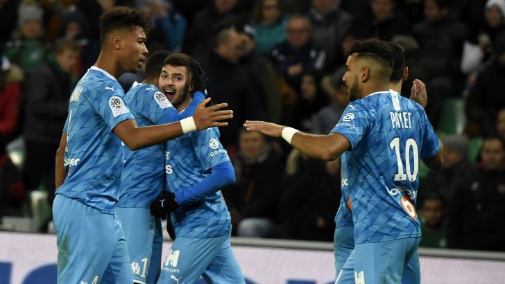 שחקני מארסיי חוגגים