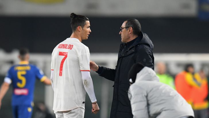 מאוריציו סארי, כריסטיאנו רונאלדו
