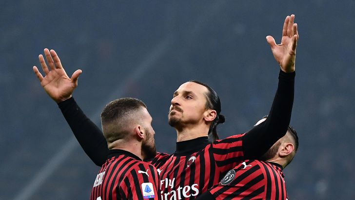 זלאטן איברהימוביץ' חוגג