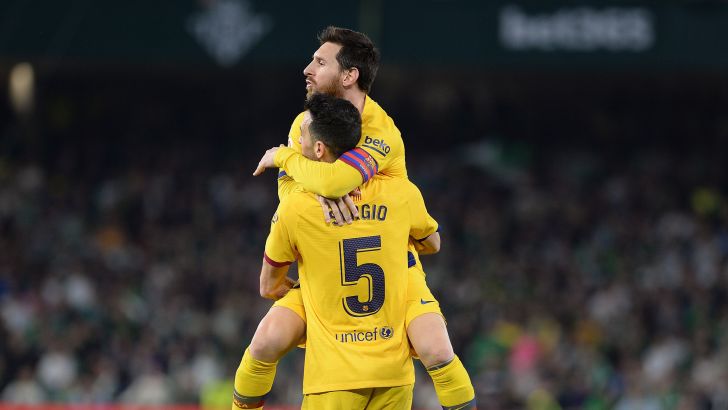 ליאו מסי, סרחיו בוסקטס