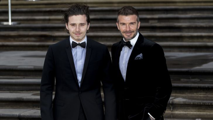 ברוקלין בקהאם, דיוויד בקהאם