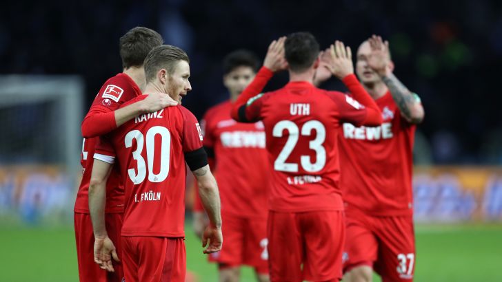 שחקני קלן חוגגים