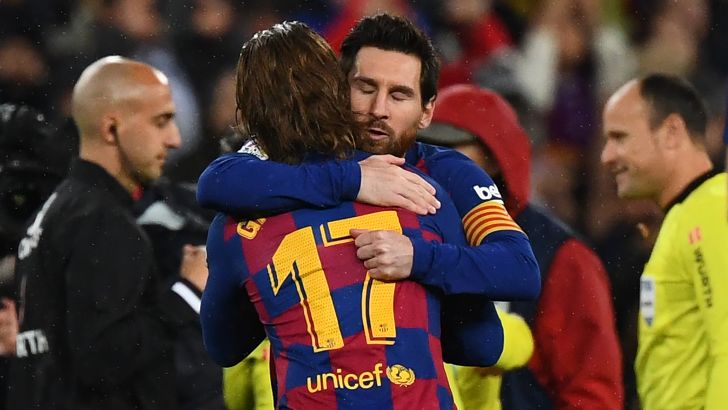 ליאו מסי, אנטואן גריזמן