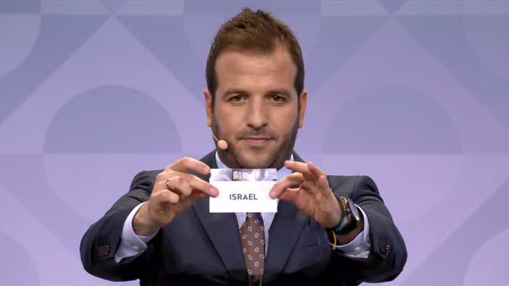 רפאל ואן דר וארט, נבחרת ישראל