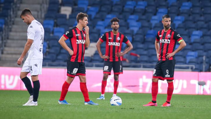 שחקני הפועל חיפה מאוכזבים