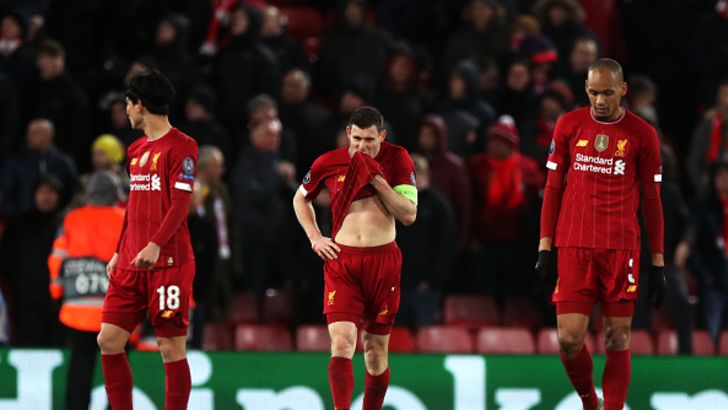 שחקני ליברפול מאוכזבים