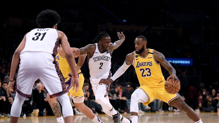 לברון ג'יימס נגד ברוקלין נטס