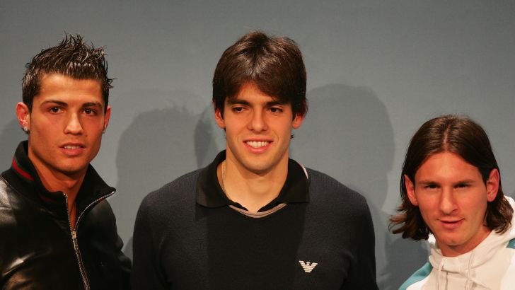 קאקה, ליאו מסי, כריסטיאנו רונאלדו