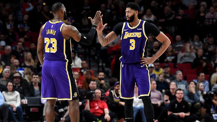 אנתוני דייויס, לברון ג'יימס