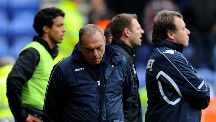 אברם גרנט במשחק הירידה עם ווסטהאם