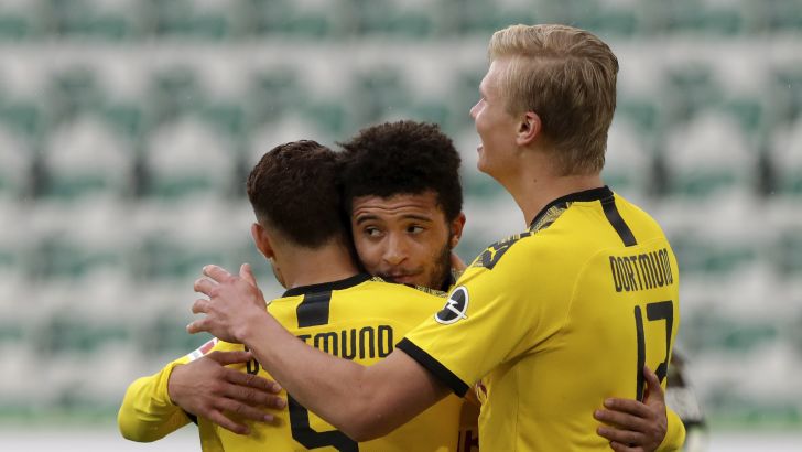 ארלינג הולאנד, ג'יידון סאנצ'ו, אשרף חכימי