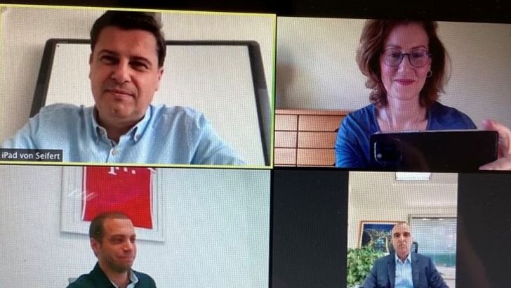 סוזאן ג'הרייס, ארז כלפון, עו"ד מוטי ברונשטיין, כריסטיאן סייפרט