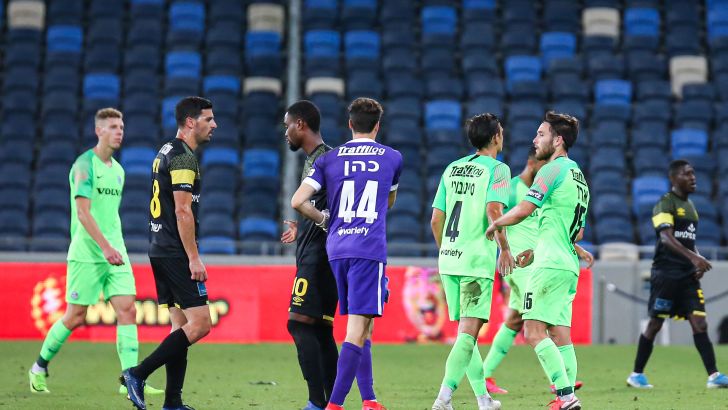 שחקני מכבי חיפה ושחקני בית"ר ירושלים