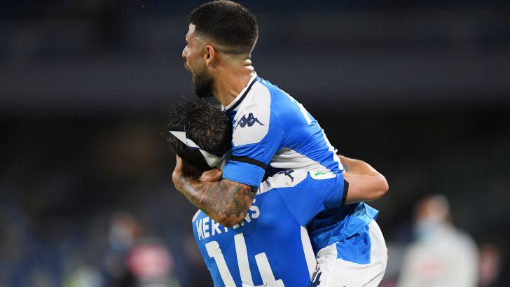 שחקני נאפולי חוגגים