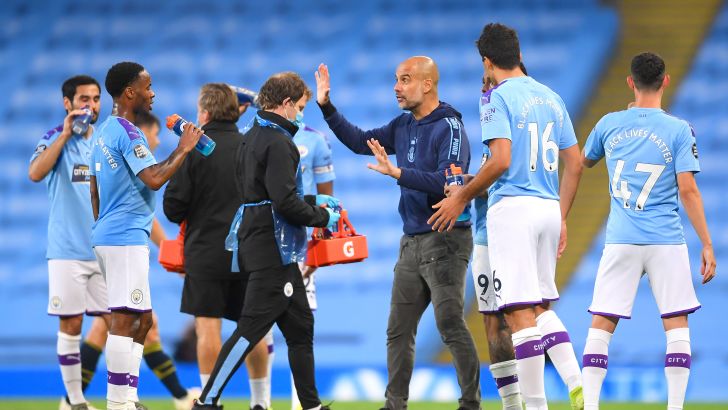 פפ גווארדיולה, שחקני מנצ'סטר סיטי