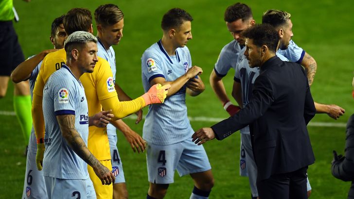 דייגו סימאונה, שחקני אתלטיקו מדריד