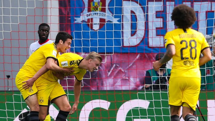 אקסל ויטסל, ארלינג הולאנד, ג'ובאני ריינה