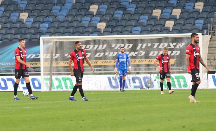 שחקני הפועל חיפה מאוכזבים