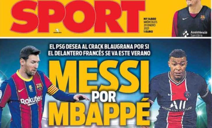 ליאו מסי, קיליאן אמבפה