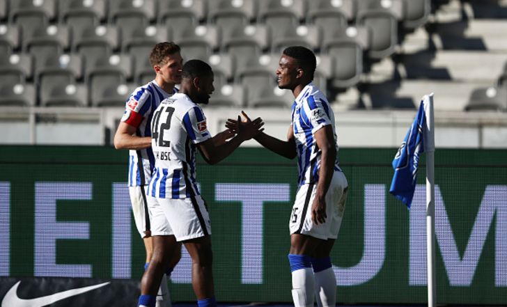 שחקני הרטה ברלין חוגגים