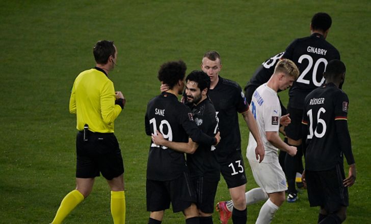 שחקני נבחרת גרמניה חוגגים