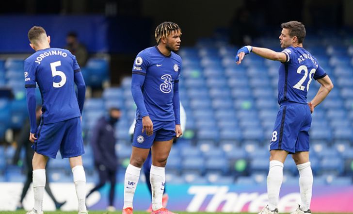 שחקני צ'לסי מאוכזבים