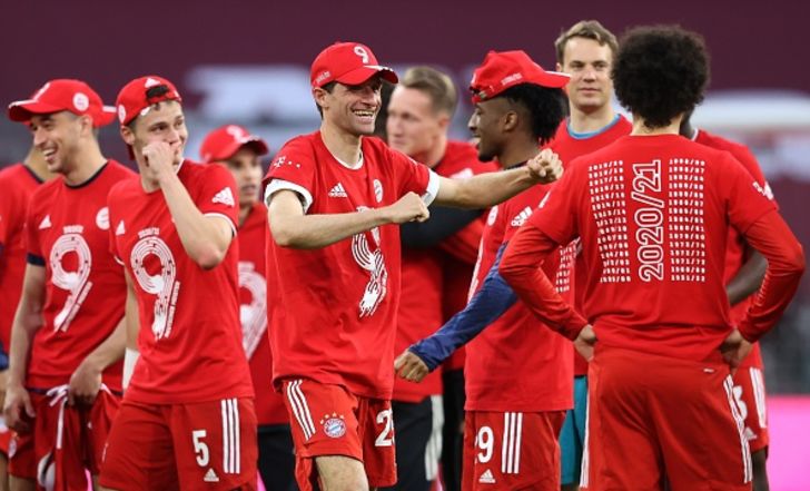 באיירן אלופה בפעם התשיעית ברציפות