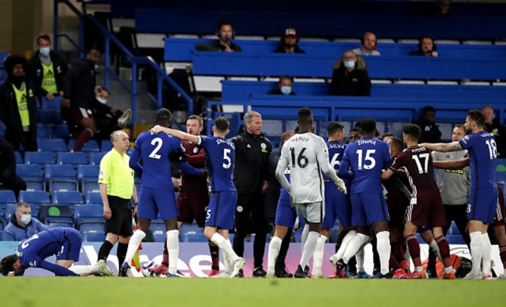 עימות בין צ'לסי ללסטר