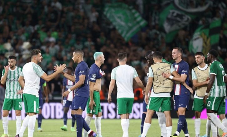 מכבי חיפה נגד פ.ס.ז'