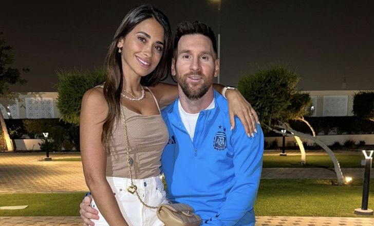 ליאו מסי ואשתו אנטונלה