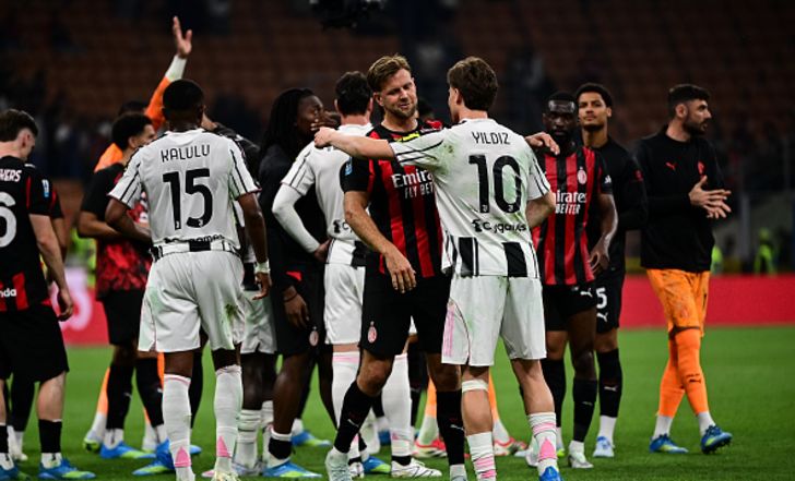 שחקני יובנטוס ומילאן