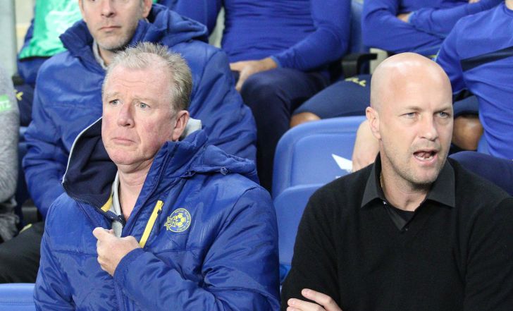 ג'ורדי קרויף עם סטיב מקלארן