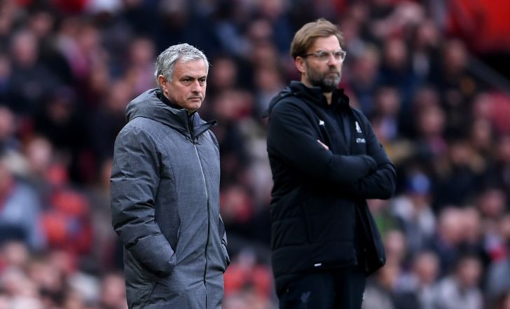 ז'וזה מוריניו עם יורגן קלופ