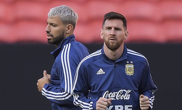 ליאו מסי, סרחיו אגוארו