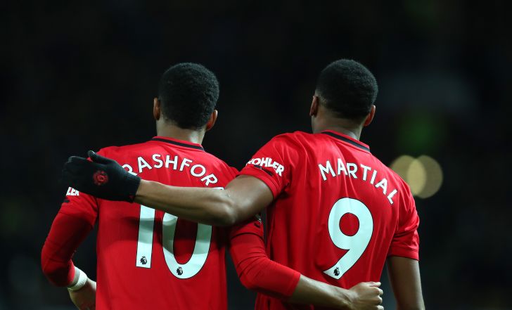 מרקוס ראשפורד, אנתוני מרסיאל