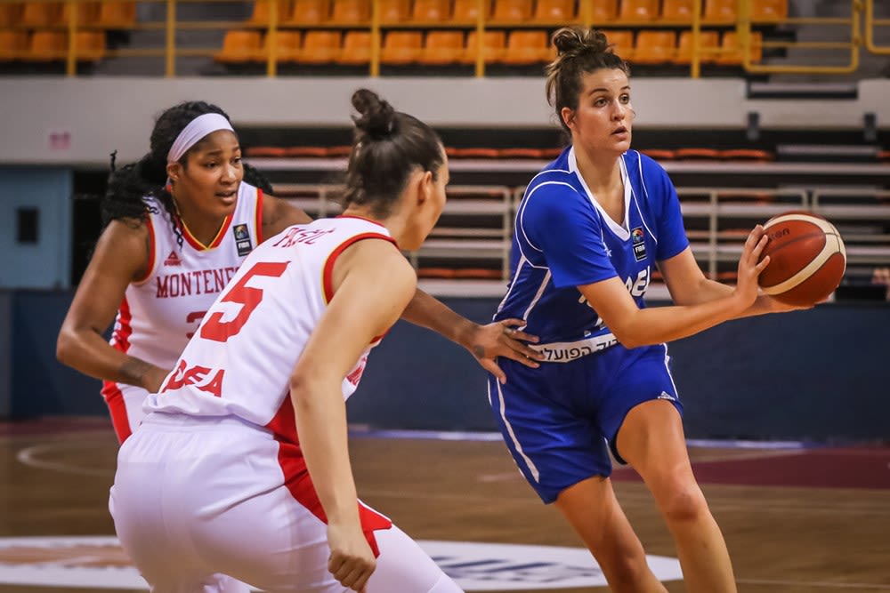 נבחרת ישראל בכדורסל נשים הפסידה למונטנגרו סיכום המשחק ספורט 1