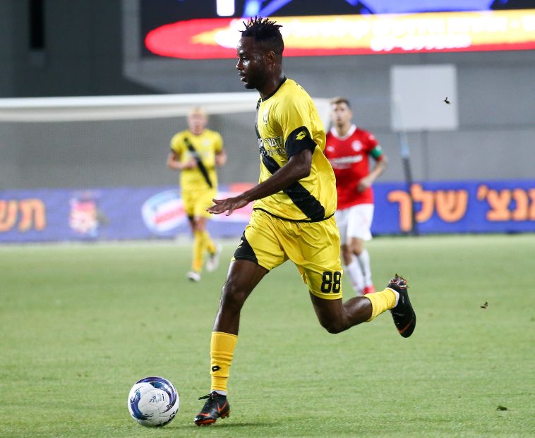 קובגבנייה במדי מכבי נתניה. בקרוב שוב בישראל? (דני מרון)