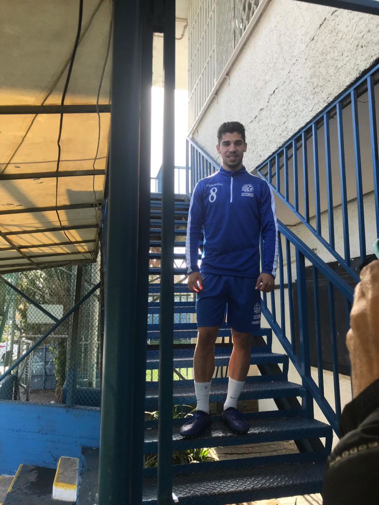 סולומון באימון פ"ת הבוקר (תומר חבז)