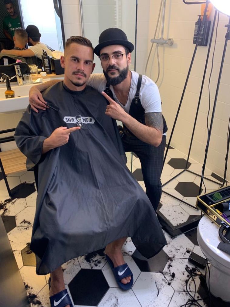 מקסים פלקושצ'נקו ביחד עם שניר (אור גפן יחסי ציבור)