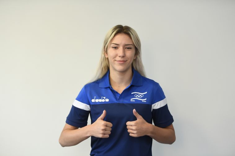 שיא עונתי בקפיצה לגובה. ורוניקה צ'יינוב (הוועד האולימפי בישראל)