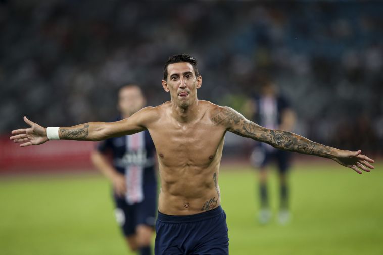 די מריה. עלה כמחליף ונתן את הניצחון לפריז (Lintao Zhang/Getty Images) די מריה. עלה כמחליף ונתן את הניצחון לפריז (Lintao Zhang/Getty Images)