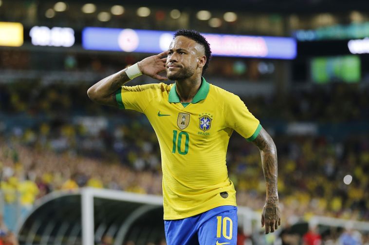 ניימאר. אופטימי לגבי עתיד נבחרת ברזיל (RHONA WISE/AFP/Getty Images)
