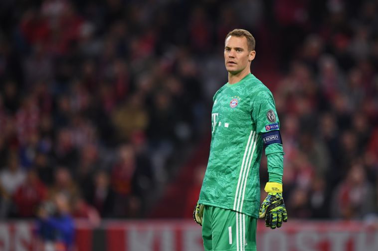 מנואל נוייר. עומד בלב הסערה (Sebastian Widmann/Bongarts/Getty Images)