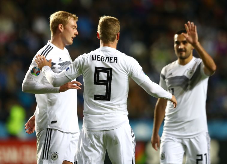 ניצחון חשוב של נבחרת גרמניה במאבק על המקום הראשון (Martin Rose/Bongarts/Getty Images)