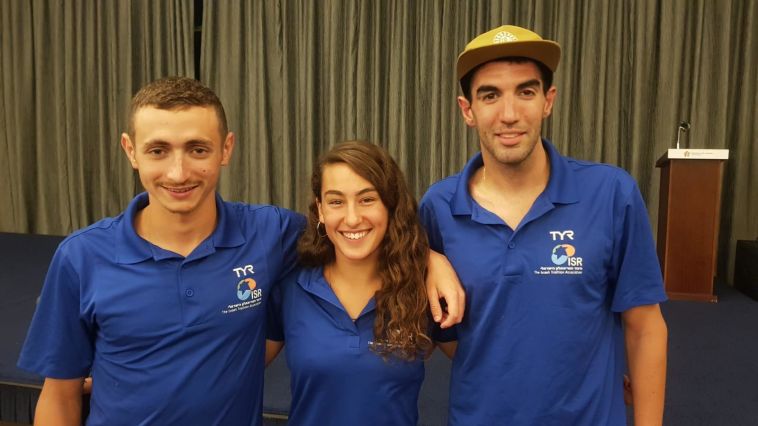 רן שגיב, הגר כהן-כליף ורועי זוארץ (worldtriathlon)