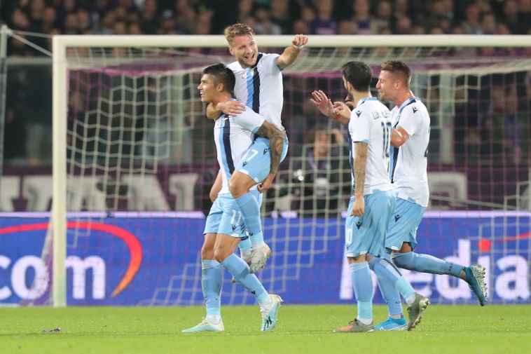 ניצחון חשוב מאוד של לאציו בפירנצה. (Gabriele Maltinti/Getty Images)