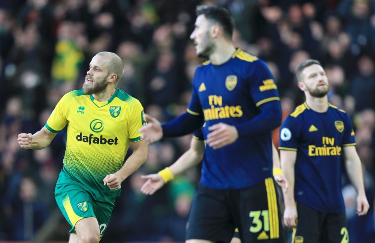 פוקי חוגג אחרי שחזר לכבוש לראשונה מאז ספטמבר (Stephen Pond/Getty Images)